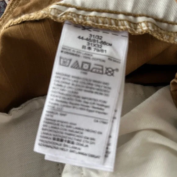 Gap Men’s Straight Leg Pants 31 x 32 Dark Khaki - Picture 8 of 8